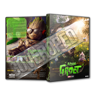 I Am Groot 2022 Dizisi Türkçe Dvd Cover Tasarımı
